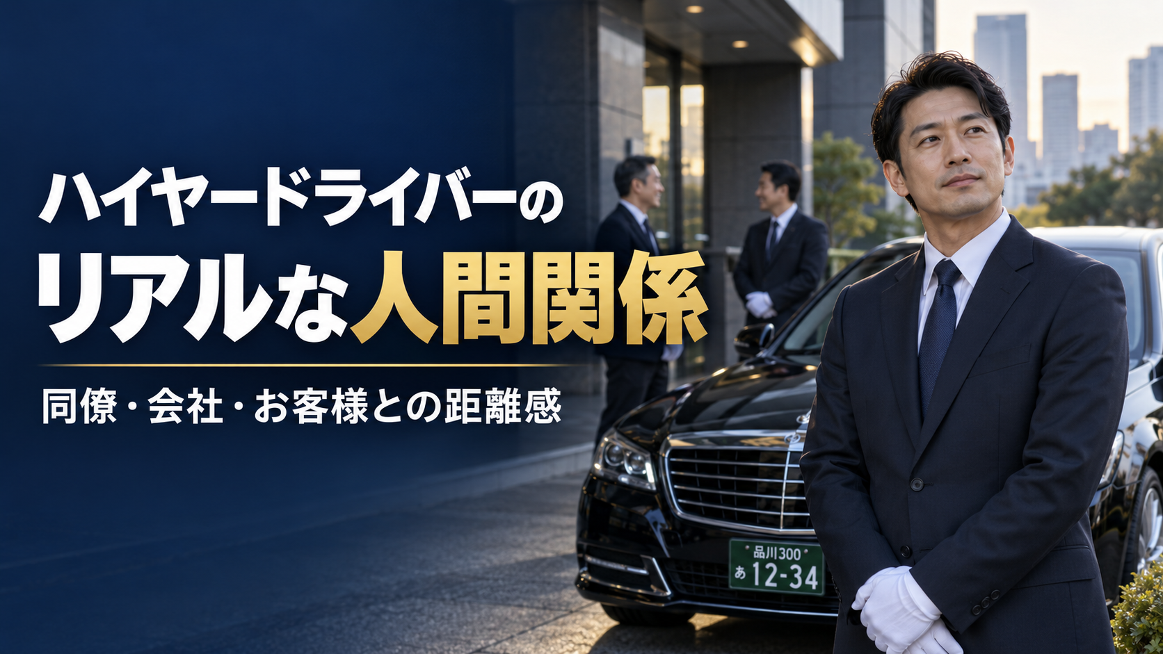 ハイヤードライバーのリアルな人間関係｜同僚・会社・お客様との距離感を解説