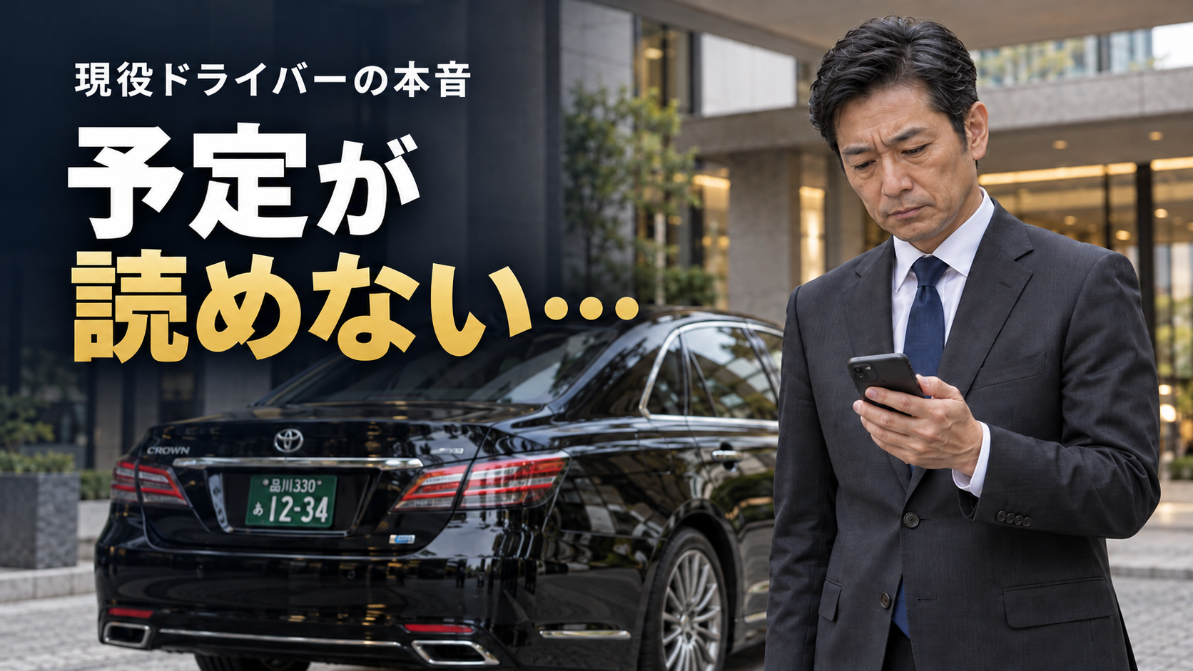 ハイヤーで一番困るお客様の行動とは？現役ドライバーの本音は「予定が読めない」こと